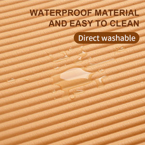 Esterilla de Yoga NBR ecológica personalizada de 10mm de espesor resistente a las manchas antideslizante impermeable suave rebote para entrenamiento en casa Universal - Product Image 3