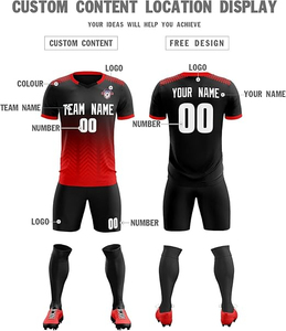 Ropa deportiva Venta caliente Oem Servicio Uniforme de fútbol para la venta Nueva llegada Camiseta de fútbol con logotipo personalizado - Product Image 2