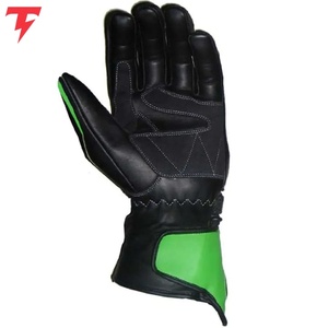 Biker <b>Leather</b> <b>Gloves</b> Eco-Friendly <b>Fur</b> <b>Lined</b> Motorbike Customized Logo Sports Team Use High Quality - Product Image 3