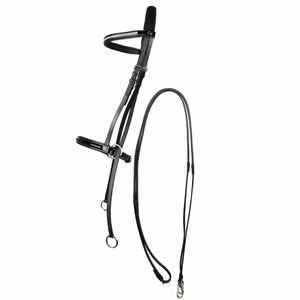 Bride en cuir de cheval de qualité supérieure en cuir véritable marron FABRICANT de bride de cheval de bonne qualité - Product Image 1