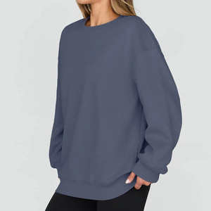 Women's Winter <b>Sweatshirt</b> Custom Front 100% Cotton Fleece <b>Hoodies</b> Outdoor Breathable Windproof Eco-Friendly Personalized Sale - Product Image 3