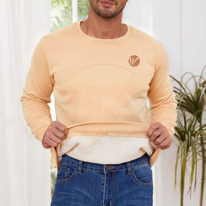 Sweat-shirt Sherpa en coton mélangé personnalisé grande taille Vêtements de rue décontractés pour l'hiver - Product Image 2