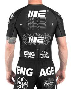 Chemises de compression à manches longues et séchage rapide pour hommes Rash Guard OEM Custom Design High Quality MMA Rash Guard - Product Image 4