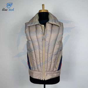Fashionable Lightweight Puffer Vest for Men Winter Outer Wear Casual Zipper Closure Quick Dry <b>Fur</b> Shell Latest Style - Product Image 1