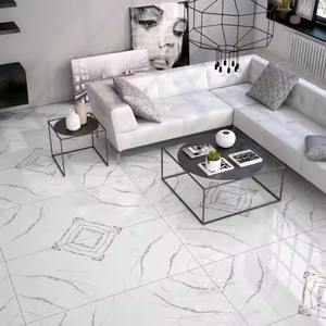 Nouveau livre de couleur assorti Crema sol revêtement mural carreau de porcelaine émaillée 60x120cm livre ouvert marbre mosaïque émaillée carrelage blanc - Product Image 2