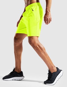 Pantalones cortos de verano para hombre, transpirables, de Color sólido, deportivos, impermeables, para correr, Fitness, baloncesto, informales - Product Image 3