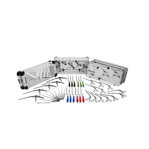 Juego quirúrgico ortopédico con caja de aluminio, instrumentos quirúrgicos ortopédicos, columna vertebral, herramientas manuales ortopédicas de acero inoxidable alemán - Product Image 2