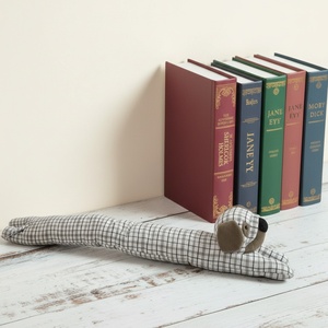 Tope de puerta decorativo multifuncional de tela suave y segura, estilo Shabby Chic, diseño de transportador a prueba de viento para dormitorio y sala de estar - Product Image 6