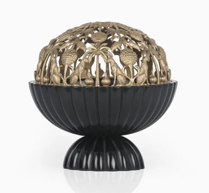 กระถางธูปเคลือบด้วยผงสีดำทำด้วยมือสำหรับเทศกาลรอมฎอน - Product Image 4