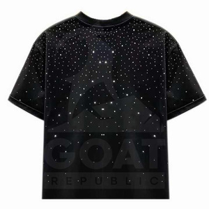 T-shirts en tricot uni pour hommes de la meilleure qualité, 100% coton, légers, respirants, style streetwear - Product Image 1