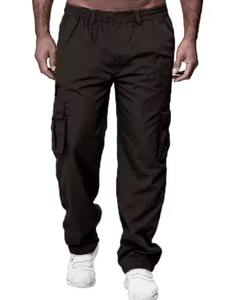 Trending <b>Men</b> Custom Hot Selling Trousers 100% Cotton Summer Workout <b>Men's</b> Pants Casual <b>Cargo</b> Multi-Pocket Premium <b>Jogger</b> - Product Image 3