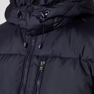 Manteaux à bulles personnalisés pour hommes Veste bouffante légère d'hiver rembourrée de créateur pour hommes - Product Image 4