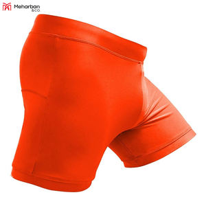 Mma กางเกงขาสั้นต่อสู้ tudo Vale tudo 100% สแปนเด็กซ์แข็งแรงสร้างและเย็บคู่สีส้ม Vale tudo Fight shorts - Product Image 3