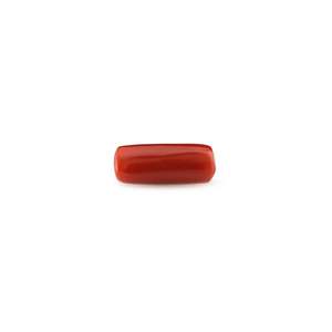พลอยปะการังสีแดงสังเคราะห์ 4.95 กะรัต คุณภาพสูง ขัดเงา ขนาด 8 มม. สีขาว สวยงามและมีสไตล์ - Product Image 2