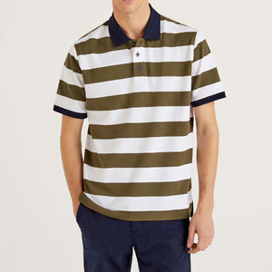 Polo sólido para hombre Camisa de algodón de manga corta Slim Fit Verano Casual Moda de negocios Cómodo Top suave - Product Image 3