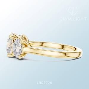 Perfect balance of elegance brilliance and style Exclusive round cluster ring make to order with IGI certified diamonds - Product Image 6