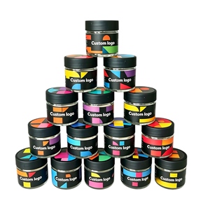 Custom Die Cut <b>Stickers</b> for Jars Mylar Jars Exotic Jars Waterproof 3.5 Mylar Jars with <b>logo</b> - Product Image 3