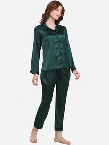 Turn-Down Collar Otoño Invierno Mujeres Pijamas Conjuntos Suave Algodón Completo Loungewear Mujer Suelta Señoras Ropa de Casa Ropa de Dormir - Product Image 4