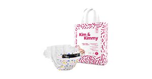 Pañales Desechables Ecológicos Kim & Kimmy para Bebés, Talla 4, 20-31 Libras, 52 Unidades, Protección Contra Fugas de 12 Horas, Sin Erupciones - Product Image 5