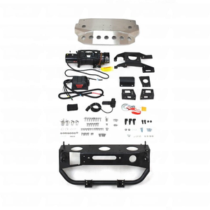 Kit de Carrocería para Parachoques de Coche, Acero Inoxidable, W463, Cabrestante Delantero con Motor y Cables, Apto para Clase G W463 1990~2018, Mejora de Barra Protectora - Product Image 2