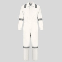 Combinaison de travail 65% polyester 35% coton, respirante, réfléchissante, anti-poussière, vêtements de sécurité