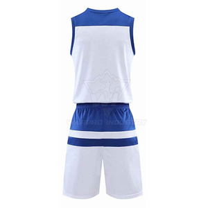 Lightweight Men Basketball Uniform With Breathable Jersey Shorts Sports Wear Perfect For Team Players And Youth <b>Athletes</b> - Product Image 3