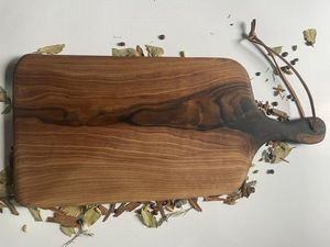 Natural Acacia Wood Cutting Board with Handle Wood Chopping Board with Customised Size Rectangle <b>Shape</b> Kitchenware Wood <b>Block</b> - Product Image 5