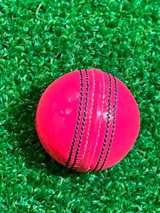 Top Selling 5.5onz Wholesale Hot Sale Professional Cricket Pink Hard <b>Ball</b> - Product Image 3