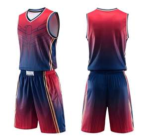 OEM diseño personalizado unisex baloncesto uniforme Jersey sublimación impresa 100% poliéster antibacteriano sin mangas verano - Product Image 1