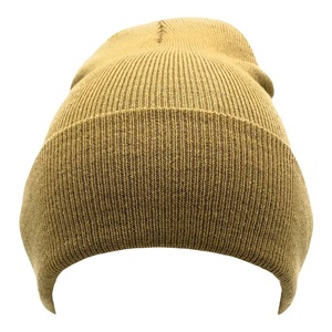 2025/2026 nouveau bonnet en tricot de laine à la mode avec manchette pliante chapeau d'hiver lourd pour une utilisation en extérieur - Product Image 2