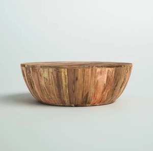 Unique Design mango Wood Brown Coffee Table for Kitchenware Office Home Restaurant Living Room <b>Garden</b> Decoration Made in India - Product Image 4