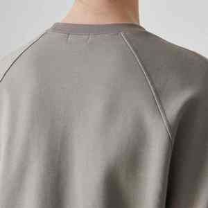 Proveedor OEM, Sudadera de Moda Otoño Invierno, Logotipo Bordado, Cuello Redondo, Sudaderas para Hombre, 400GSM, Felpa Gruesa, Sudaderas con Capucha Personalizadas para Hombre - Product Image 2