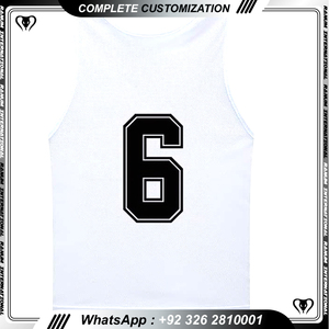 Estampado de Baberos reversibles, chaleco de entrenamiento de fútbol de baloncesto con logotipo personalizado, Baberos de fútbol Pinnie - Product Image 4