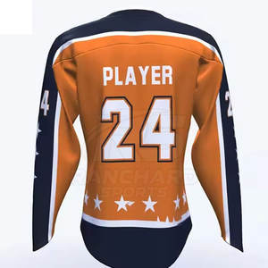 Camiseta de Hockey sobre Hielo, Ropa Deportiva para Equipos Universitarios, Uniforme Escolar para Equipos de Hockey sobre Hielo - Product Image 4