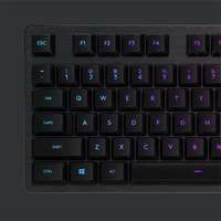 Özel rus için Logitech G512 kablolu RGB oyun klavyesi ergonomik ofis/PC/cep bilgisayar Laptop ve Tablet için Gamer tasarım