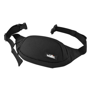 Marsupio Sportivo Promozionale Unisex con Coulisse, 2 Scomparti e Tracolla Nera Regolabile - Product Image 1