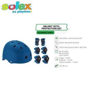 Conjunto de Protección de Material PE y Casco Deportivo ABS - Tallas Unisex S/M/L - Product Image 2