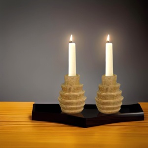 Excellent Quality Carving Design Natural Wooden <b>Candle</b> Holder for <b>Candle</b> Decoration at Very Low Price - Product Image 5