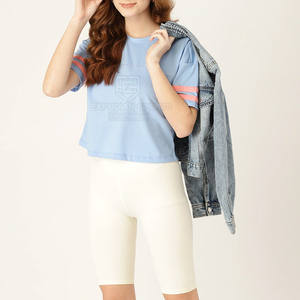 Camisetas Extra Grandes de Verano para Mujer, Diseño Personalizado, 100% Algodón, Secado Rápido, Transpirables y Ecológicas, Color y Logotipo Personalizables - Product Image 2