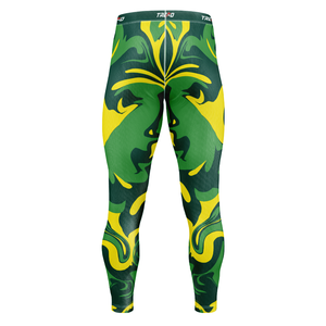 2025-26 Men <b>Compression</b> Leggings <b>Base</b> <b>Layer</b> Sports Tights for Fitness Training Performance Sportswear Breathable With Best OEM - Product Image 2