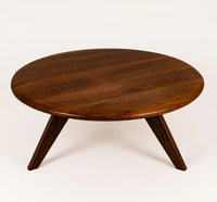 Designer moderne avancé artisanat en métal Table basse Simple salon maison appartement Table basse en bois