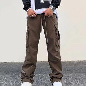 Nouveaux pantalons amples respirants à jambes larges pour hommes personnalisés pantalons de sport de plein air - Product Image 5