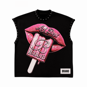 Offre Spéciale Streetwear débardeur hommes femmes chemise sans manches été décontracté mode Muscle t-shirt Logo personnalisé OEM ODM vente en gros - Product Image 1