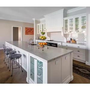 Juego de armario de cocina de madera maciza estilo coctelera gris de alta calidad hecho en fábrica en Vietnam listo para ensamblar DISEÑO DE EE. UU. - Product Image 4