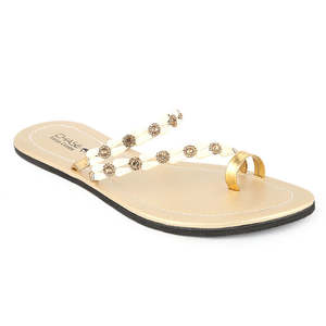 Pantuflas para Mujer (J-530) - Doradas - Product Image 1