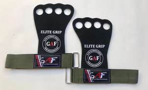 GAF Poignées de gymnastique en cuir naturel avec support de poignet pour le fitness et la musculation pour hommes - Product Image 6