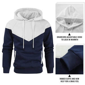 2023 ropa informal sudaderas con capucha para hombres sudaderas con capucha de poliéster de algodón para Hombres Nuevo largo de gran tamaño - Product Image 6