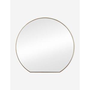 Solid Brass <b>Mirror</b> Frame for <b>Industrial</b>-themed Living Rooms Oval Shape Design Brass <b>Mirror</b> Frame to Get At Best Rate - Product Image 2