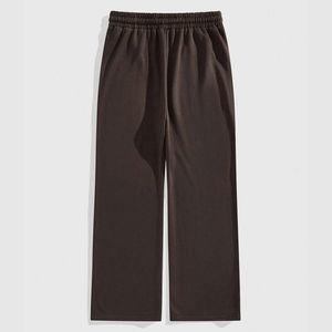 Pantalons en molleton de qualité supérieure pour hommes, lavés à l'acide, amples, décontractés, à jambes larges, style streetwear - Product Image 2