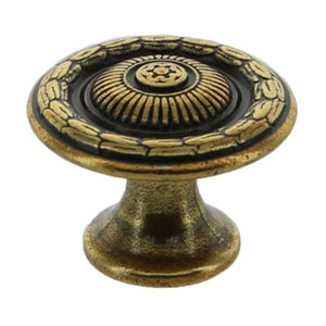 POMOLO ANTICATO ART. 24286Z MM.25 ORO VALENZA - Product Image 1